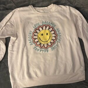 Smiley Face Crewneck Sweatshirt